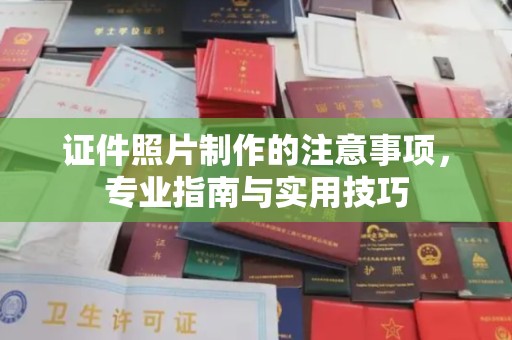 遂昌证件照片制作的注意事项，专业指南与实用技巧